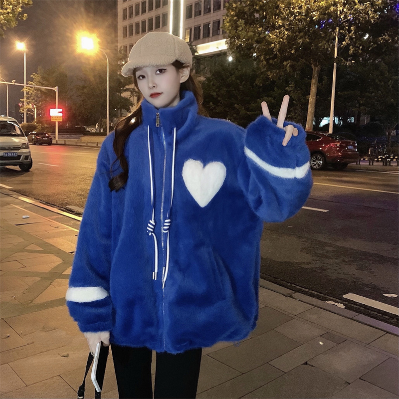 데일리 플러시 플리시 자켓