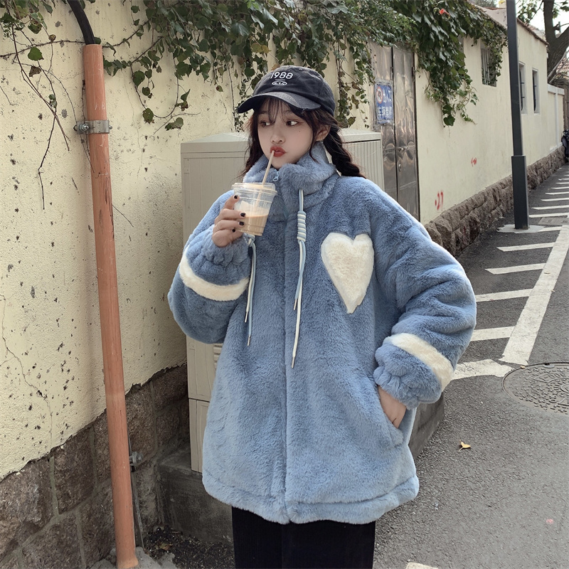 데일리 플러시 플리시 자켓