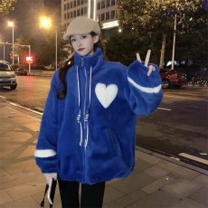 데일리 플러시 플리시 자켓