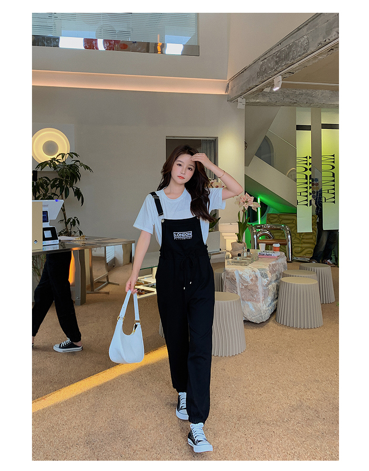 캐주얼 런던 멜빵바지