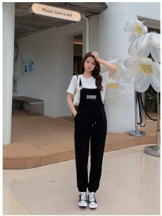 캐주얼 런던 멜빵바지