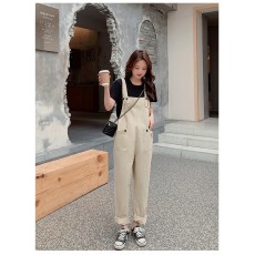 심플 귀여운 멜빵바지